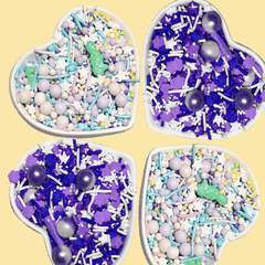 Kẹo trang trí bánh họa tiết pastel 1kg