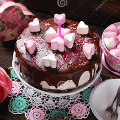 Kẹo marshmallow hình trái tim Corniche 1kg