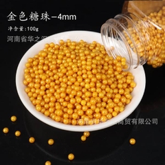 Kẹo trang trí bi vàng mix size 50g