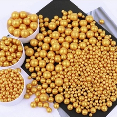 Kẹo trang trí bi vàng mix size 50g