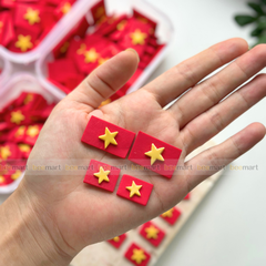 Kẹo trang trí bông đường cờ lớn 10c