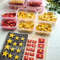 Kẹo trang trí bông đường cờ lớn 10c