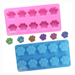 Khuôn silicon hình chân mèo