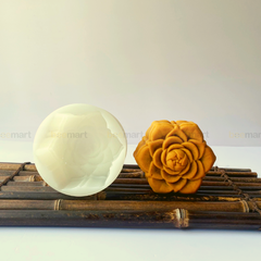 Khuôn cốc 150g họa tiết hoa hồng 032