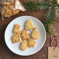 Khuôn nhấn cookies nhiều hình giáng sinh