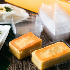 Khay trong đựng bánh dứa (100c)