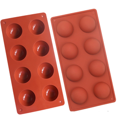 Khuôn silicon 8 hình cầu