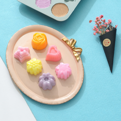 Khuôn thạch 12 hình hoa