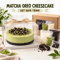 [SNL] Matcha Oreo Cheesecake 14cm - Quà tặng
