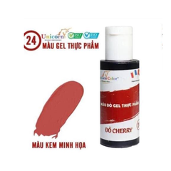 Màu thực phẩm Gel đỏ cherry Unicorn Color 28g