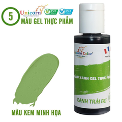 Màu thực phẩm gel xanh bơ Unicorn Color 28g