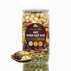 Mix nhân hạt khô 6 loại Oh Smile Nuts 500g