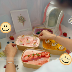 [SNL] Bánh Mousse Vải hoa hồng ( giao toàn quốc)