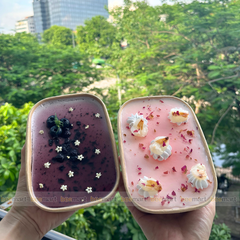 [SNL] Bánh Mousse Vải hoa hồng ( giao toàn quốc)