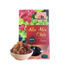 Nho khô mix Chile hộp 500g Smile