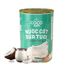 Nước cốt dừa Cocoxim xanh 400ml (ngọt)