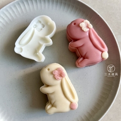 Khuôn lò xo 1 mặt hình thỏ 50g