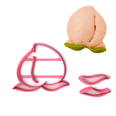 Khuôn bánh bao tạo hình trái cây 3,5inch