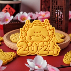 Set 7 khuôn cookie Rồng may mắn 2024