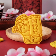 Set 5 khuôn cookie Thần Tài