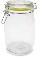 Hũ Thủy Tinh Khóa Gài 1000ml