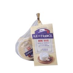 Phô mai Ile De France Mini Brie Elle & Vire 25g (5 miếng)