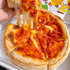 Pizza Chicago nhồi vị bò ngô size 16cm