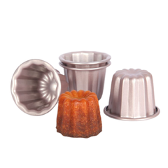 Khuôn làm bánh Canele 6 ô