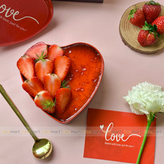 [SNL] Bánh kem hộp thiếc tim đỏ