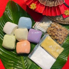 [Bột trộn sẵn cấp đông] Bánh trôi, bánh chay ngũ sắc Nương Bắc