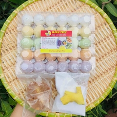 [Bột tạo hình cấp đông] Chè trôi nước viên sẵn (nhân đậu xanh kèm nguyên liệu nấu nước đường)