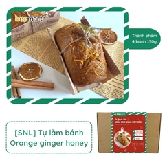 [SNL] Orange Ginger Honey Cake (bánh cam gừng mật ong)