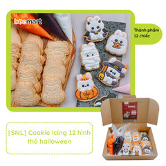 [SNL] Cookie icing 12 hình thỏ halloween