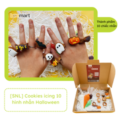 [SNL] Cookie icing 10 hình nhẫn halloween