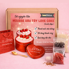 [SNL] Bánh kem hộp thiếc tim đỏ