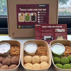 [SNL] Bánh Mochi chấm kem phô mai