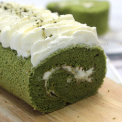 [SNL] Bánh cuộn trà xanh (matcha roll cake)