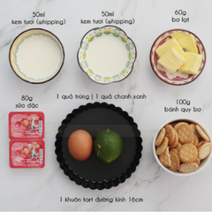 [SNL kem tươi] Bánh chanh Key Lime Pie (Chỉ giao HN-HCM)