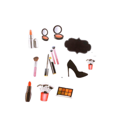 Set que cắm HPBD bộ trang điểm đen