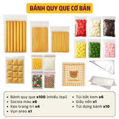 [SNL] Trang trí Bánh quy que Pepero Bigsize (nhiều loại bánh)