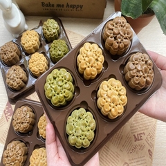 Set khay túi trung thu Lý Ngư số 9 125-150gr (10c)