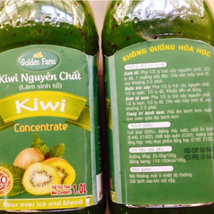 Sinh tố Kiwi nguyên chất Golden Farm 1L