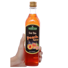 Siro Đào Golden Farm 520ml