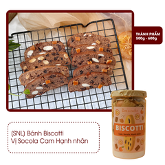 [SNL] Bánh Biscotti Socola Cam hạnh nhân