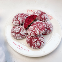 [SNL] Bánh Red Velvet Crinkle phủ đường