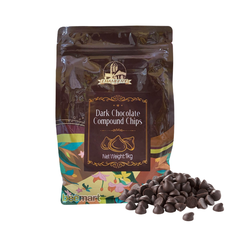 Socola compound đen chip Chambery 1kg