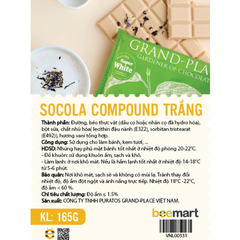 Socola compound trắng 165gr