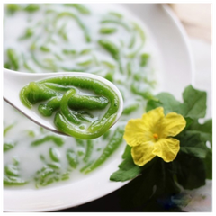 Sợi thái xanh nấu chè 500g