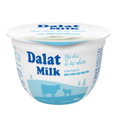 Sữa chua không đường đà lạt milk 100g