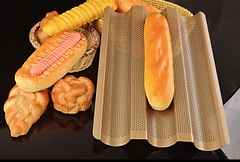 Khay nướng bánh mỳ 3 rãnh cao cấp